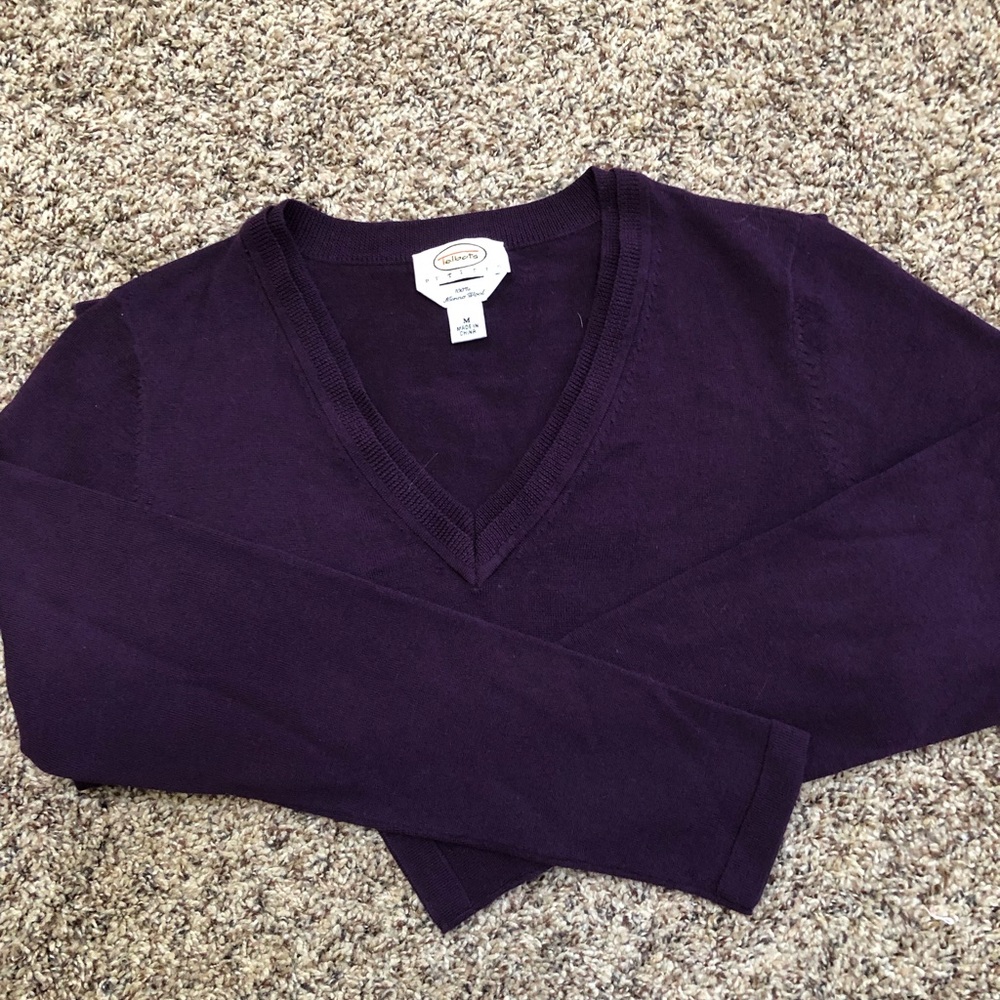 Talbots 100% Merino Wool Petite Sweater - Picture 4 of 5